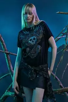 Футболка из медицинского хлопка Medicine, черный