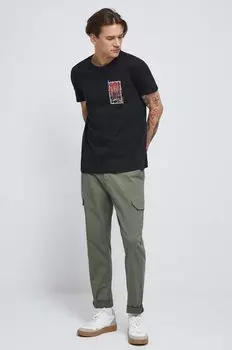 Футболка из медицинского хлопка Medicine, черный