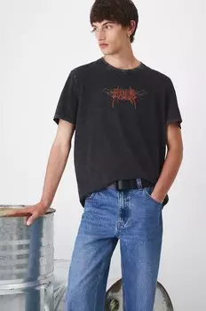 Футболка из медицинского хлопка Medicine, черный