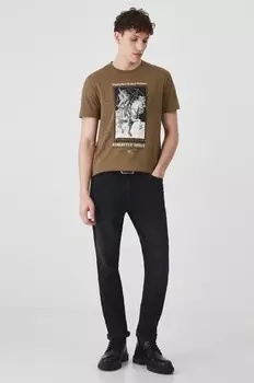 Футболка из медицинского хлопка Medicine, коричневый