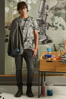 Футболка из медицинского хлопка Medicine, серый