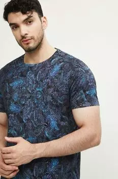 Футболка из медицинского хлопка Medicine, темно-синий