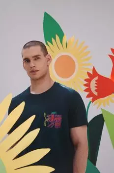 Футболка из медицинского хлопка Medicine, зеленый