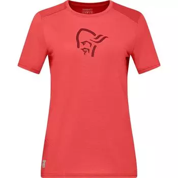 Футболка из мериносовой шерсти Femund equaliser Norrona, цвет paprika