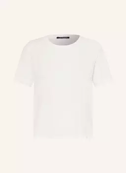 Футболка из микса материалов Luisa Cerano, белый