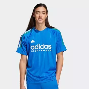 Футболка из набора House of Tiro Nations adidas Originals, цвет blue/white/red/green
