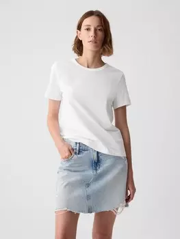 Футболка из натурального хлопка Gap, белый
