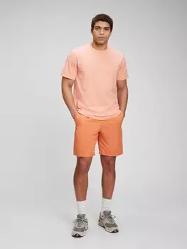 Футболка из натурального хлопка Gap, розовый
