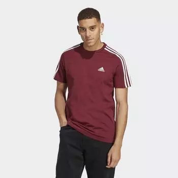 Футболка из одного джерси с 3 полосками Essentials ADIDAS, цвет rosa