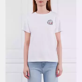 Футболка из оникса стандартного кроя Pepe Jeans London, белый