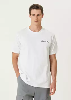 Футболка из органического хлопка Balmain, белый