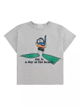 Футболка из органического хлопка Bobo Choses, серый