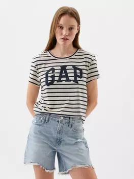 Футболка из органического хлопка Gap, белый