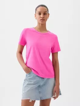 Футболка из органического хлопка Gap, розовый