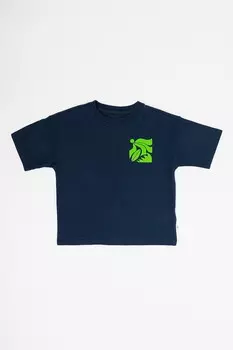 Футболка из органического хлопка Gap, синий