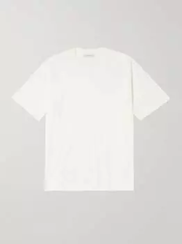Футболка из органического хлопка и джерси Ssam, белый