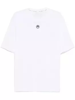 Футболка из органического хлопка Marine Serre, белый