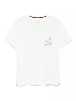 Футболка из органического хлопка Paul Smith, белый