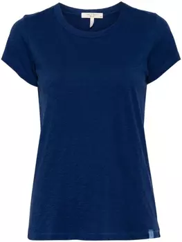 Футболка из органического хлопка rag &bone, синяя