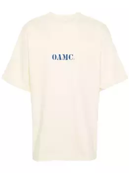 Футболка из органического хлопка с логотипом OAMC, нейтральный