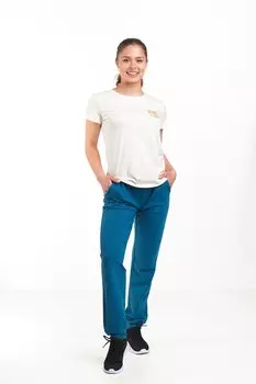 Футболка из органического хлопка с надписью Benger, бежевый