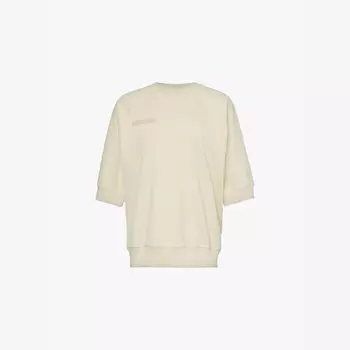 Футболка из органического хлопка с принтом ДНК Pangaia, бежевый