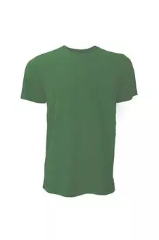 Футболка из парусинового джерси с круглым вырезом Футболка с короткими рукавами Bella + Canvas, зеленый