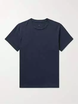 Футболка из переработанного и органического хлопкового джерси Save Khaki United, нави