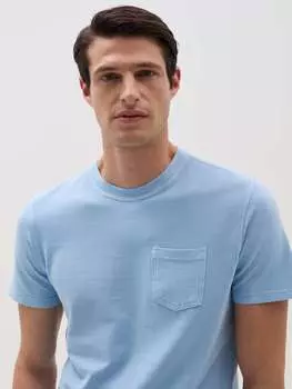 Футболка из пике с карманом Ovs, цвет soft blue