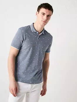 Футболка из пике с короткими рукавами и вырезом поло LCW Vision