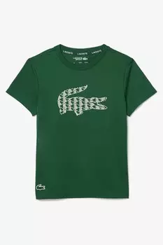 Футболка из пике ультрасухая Lacoste, зеленый