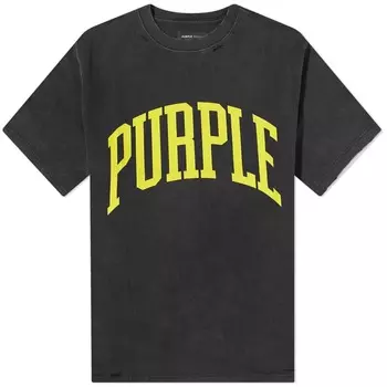 Футболка из плотного джерси Purple Brand, черный