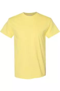 Футболка из плотного хлопка Gildan, цвет cornsilk