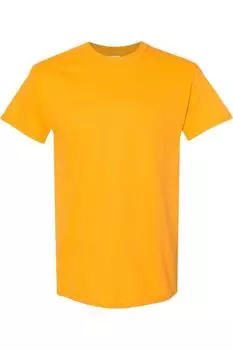 Футболка из плотного хлопка Gildan, золотой