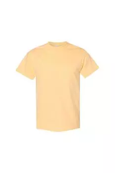 Футболка из плотного хлопка с короткими рукавами Gildan, желтый
