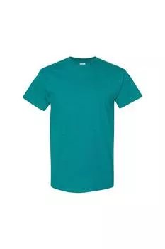 Футболка из плотного хлопка с короткими рукавами Gildan, зеленый