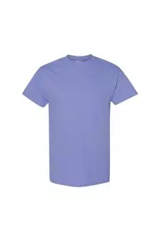 Футболка из плотного хлопка с короткими рукавами Gildan, фиолетовый