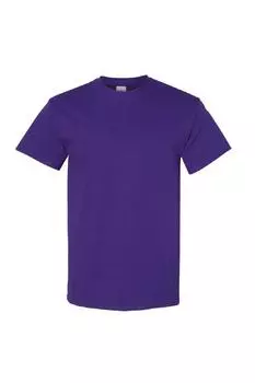 Футболка из плотного хлопка с короткими рукавами Gildan, фиолетовый