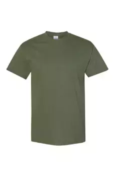Футболка из плотного хлопка с короткими рукавами (5 шт.) Gildan, зеленый