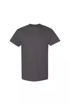 Футболка из плотного хлопка с короткими рукавами Gildan, серый