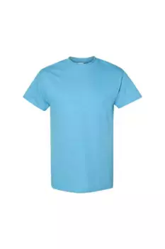 Футболка из плотного хлопка с короткими рукавами Gildan, синий