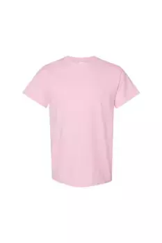 Футболка из плотного хлопка с короткими рукавами Gildan, розовый