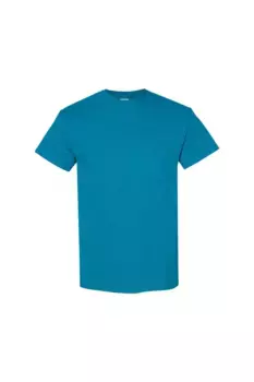 Футболка из плотного хлопка с короткими рукавами (5 шт.) Gildan, синий
