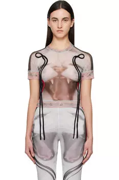 Футболка из разноцветной сетки Ottolinger