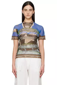 Футболка из разноцветной сетки Ottolinger