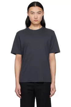 Футболка из серого хлопка пима rag & bone