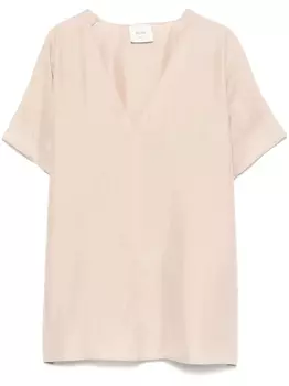 Футболка из шелка Alysi, нейтральный