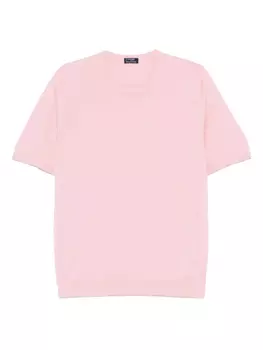 Футболка из шелка Barba, розовый