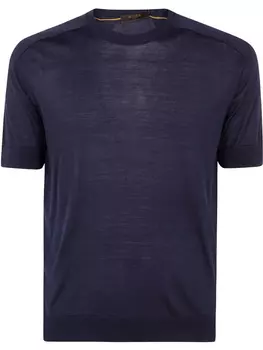 Футболка из шелка Moorer, синий