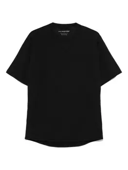 Футболка из шерсти And Wander, черный